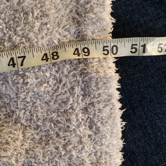 BAREFOOT DREAMS Robe CozyChic Heathered Stone Sz 3 Unisex Style B509 SOFT FLUFFY - Picture 7 of 7